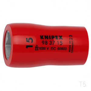 Llave de tubo Knipex de 15 mm, aislada para 1000 V, fabricada en Alemania - Product Image 2