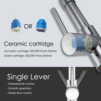 Mélangeur à bec extractible moderne, robinet professionnel en laiton Flexible à poignée unique, robinet pour évier de cuisine cm