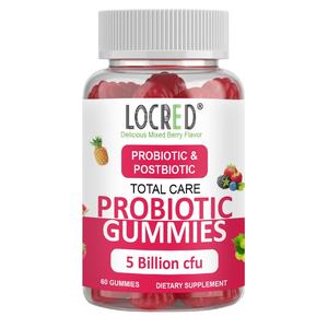 Gummies <span class=keywords><strong>Probiotiques</strong></span> et Postbiotiques OEM 5 Milliards de UFC Complément Alimentaire 60 <span class=keywords><strong>pour</strong></span> la Santé Intestinale et le Soutien Immunitaire Adulte - Product Image 4