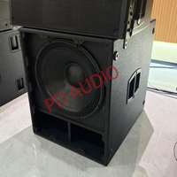 Subwoofer Activo Profesional 8004-A de 18 Pulgadas con Ferrita para Sistemas de PA, Sonido en Vivo, Giras, Conciertos, Festivales, DJ, Alquiler para Eventos