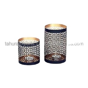 Exportador de la mejor tendencia Metal Tea Light Votive Tea Light Stand para iluminación y decoración para festivales y regalos Supp - Product Image 1