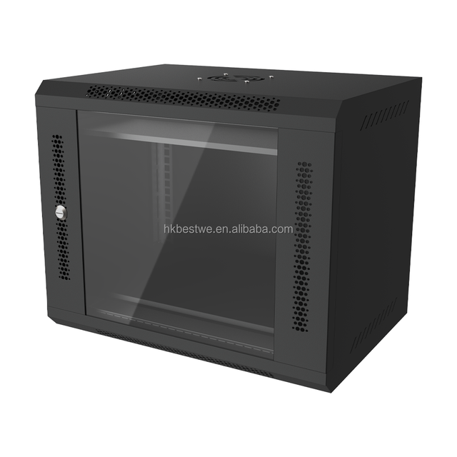 OEM ODM 19-inch 6U/9U/12U Wall-Mounted Data Center Server Rack SPCC Steel Network Cabinet in Stock