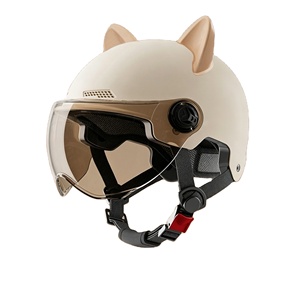 Casco de Bicicleta/Motocicleta para Niños, Medio Casco, ABS, con Certificación DOT y Ajustador, Venta al Por Mayor - Product Image 1