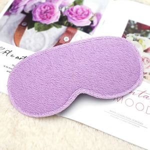 Masque de sommeil occultant 3D en mousse à mémoire de forme et coton élastique pour extensions de cils, avec tissu tricoté et boîte de couleur standard, vente en gros - Product Image 4