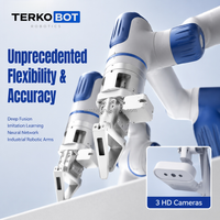 Plateforme d'entraînement robotique à double bras X-Trainer, robot collaboratif de téléopération, manipulateur robotique pour la recherche en IA avec 3 caméras de vision