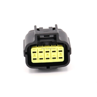 Conector Hembra Impermeable de 10 Pines PBT Negro TE Tyco Amp 174655-2