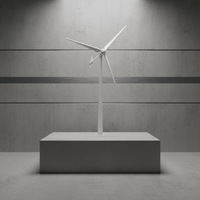 Éolienne à axe horizontal 1000W 1500W 3kW, prix, générateur éolien, éolienne pour système d'alimentation hybride solaire domestique