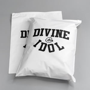 <span class=keywords><strong>Sac</strong></span> à fermeture éclair 35x45cm personnalisé impression marque Logo Poly vêtement veste à capuche emballage <span class=keywords><strong>sac</strong></span> à fermeture éclair pour vêtements - Product Image 2