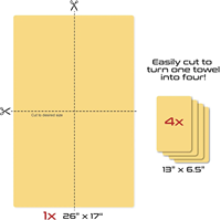 Serviette de séchage en microfibre Abiram de haute qualité, super absorbante, sans traces d'eau