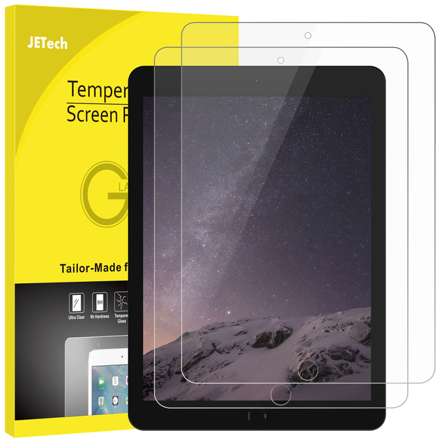 Screen Protector for iPad Mini 1 2 3 (Not Mini 4/5/6), Tempered Glass Film, 2-Pack
