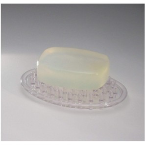 InterDesign 30100 Jabonera Ovalada Transparente Moderna <span class=keywords><strong>y</strong></span> Duradera para Baño - Product Image 6