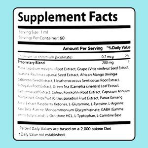 قطرات سائلة للفم لصحة العين من العلامة التجارية الخاصة لوتين وزياكسانثين لدعم الرؤية وحماية الضوء الأزرق قطرات سائلة للعناية بالرؤية - Product Image 3