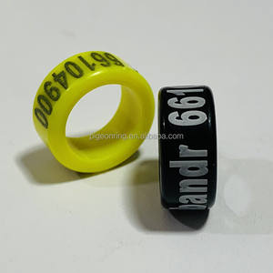 Üretici doğrudan satış yüksek kaliteli plastik fantezi güvercin halkaları 10mm 11mm 12mm güvercin halkaları tüm boyutları tüm renkler - Product Image 6