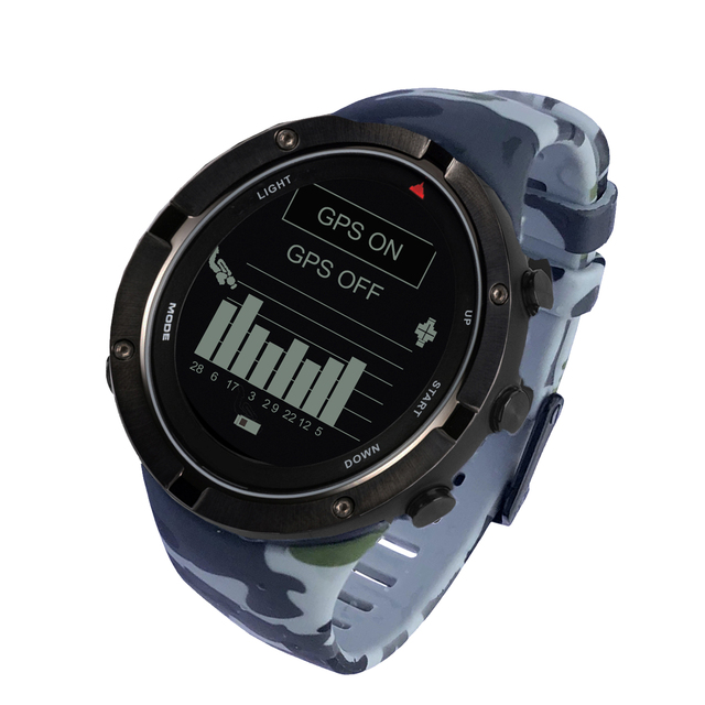 Beidou GPS Smart Watch for Men Long Standby Android System Support GPS Watches with Double Star Positioning Steel Case