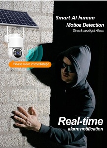 Ngoài trời an ninh năng lượng mặt trời <span class=keywords><strong>Camera</strong></span> giám sát không dây 4 Megapixel 24 giờ ghi âm aov pin-Powered <span class=keywords><strong>Camera</strong></span> giám sát - Product Image 3