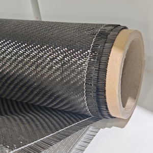 ผ้าคาร์บอนไฟเบอร์แบบทอ ผ้า CFRP วัสดุคอมโพสิตแบบแผ่น สำหรับเสริมแรงในงานอุตสาหกรรม - Product Image 2