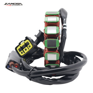 Bobina de Estator de Magneto para Motocicleta 21003-0053 <span class=keywords><strong>VN900</strong></span> <span class=keywords><strong>Vulcan</strong></span> 900 <span class=keywords><strong>Classic</strong></span> 2006-2017 <span class=keywords><strong>Classic</strong></span> LT 2006-2017 para <span class=keywords><strong>Kawasaki</strong></span> - Product Image 2
