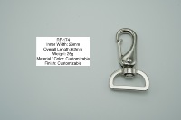 Clips de laisse pour animaux de compagnie en alliage de zinc vintage tendance personnalisés, crochets pivotants à 360 degrés pour colliers de chien, harnais et accessoires pour animaux de compagnie