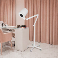 Extracteur de poussière professionnel puissant pour manucure, lampe de bureau sans ombre, collecteur de poussière pour ongles pour pédicure, podologie, salon