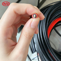 Cable Solar de Cobre Estañado 8AWG con Aislamiento XLPO y Cubierta de PVC, Bajo Voltaje 1.8KV/3KV, para Sistemas Solares