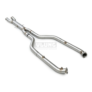 Tuyau d'échappement intermédiaire haute performance en acier inoxydable de 3,5 pouces pour BMW M3 E90 E92 E93 4.0L 2008-2013 - Product Image 3