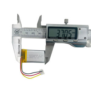 Alta qualidade 3.7v 300mAh DTP502035 3-Line Pouch bateria de íon de lítio com PCM Premium 300mAh 3.7V Lipo Battery - Product Image 3