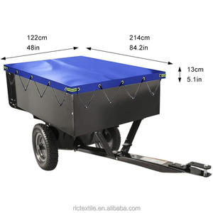 Lona Impermeable para Camiones de 48 x 84.2 Pulgadas, Lona de PVC Resistente, Cubierta para Remolque - Product Image 1