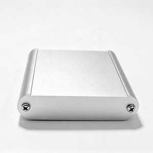 Caja de Conexiones de Aluminio Cepillado con Placa de Montaje para Carcasa de PCB Electrónica - Product Image 6