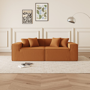 Ready to Ship Compressed L Sofa, European Warehouse, Fast Dispatch, Dropshipping, High-Density Foam Couch for Home Office - Product Image 3