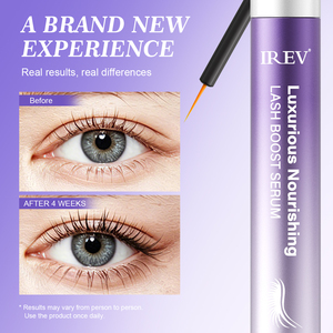 Private Label Luxurious Nourishing Lash Boost Serum 4ml Silk Protein Castor Oil Natural Plant Extracts For Eyes OEM Lash Serum - Product Image 2
