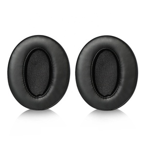 Coussinets de remplacement en cuir protéiné pour casque Sennheiser hd4.30 hd350bt <span class=keywords><strong>hd400s</strong></span> hd420s hd458bt hd300 HD4.50 HD4.40BT - Product Image 2
