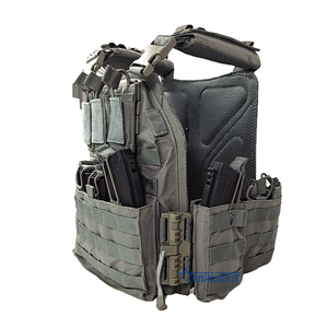 سترة واقية من النايلون والبوليستر من أكسفورد ، معدات السلامة التكتيكية للوحة 10x12" - Product Image 3