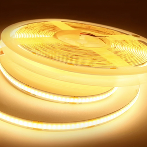 Bande LED COB flexible à basse tension, sûre, intervalle de coupe 25MM/50MM, longueur personnalisée, éclairage LED pour décoration intérieure - Product Image 1
