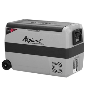 Nevera Portátil <span class=keywords><strong>Alpicool</strong></span> T50 de 44.4L, Congelador Eléctrico Mini para Auto, Hogar y Uso en Exteriores, DC 12V 24V AC 100-240V, 12V para Auto - Product Image 1