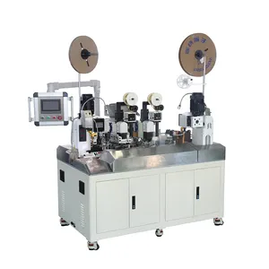 EW-1510 Automatic super mute type copper belt crimping machine, precision copper belt wire splicing connecting machine