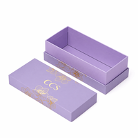 Kotak Kaku Kemasan Dua Bagian dengan Tutup dan Baki, untuk Parfum, Lilin, Kosmetik, dengan Tutup yang Dapat Dilepas