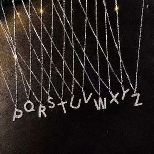 Xinfly - Collar Personalizado con Colgante de Letra Inicial en Oro de 18K y Diamantes - Product Image 2