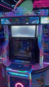 Máquina de Videojuegos Arcade Super Bobi Party, Operada con Monedas, para 4 Jugadores, con Recompensas de Tickets y Regalos, Construcción de Metal y Plástico 1 - Product Image 4