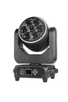 Projecteur LED 7x40W à Effet Abeille avec Zoom, Wash et Faisceau, Anneau LED, DMX512 pour Éclairage de Scène, Fêtes, Boîtes de Nuit, KTV, Bars, DJ et Discothèques