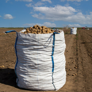 Sac en PP recyclé écologique, sac FIBC, grand sac jumbo, 1000 kg-3000 kg, pour <span class=keywords><strong>granulés</strong></span> de caoutchouc usagés - Product Image 1
