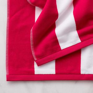 Vendita calda Logo personalizzato Hotel di qualità Soft Ice Cool resistente alla sabbia grande cotone lettino telo <span class=keywords><strong>mare</strong></span> motivo a righe - Product Image 5