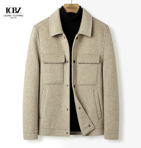 LCBZ Otoño e Invierno nueva chaqueta de lana para hombre corto Delgado <span class=keywords><strong>juvenil</strong></span> abrigo de lana de doble cara forro chaqueta gruesa - Product Image 1