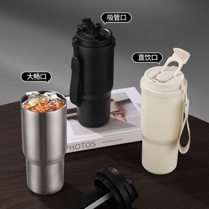 Vaso Térmico Personalizado de Acero Inoxidable de Doble Pared con Aislamiento al Vacío de 25 oz para Viajes, Coche, Café, Leche, con Cuerda - Product Image 4