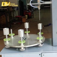 Machine de peinture linéaire à haute pression DM, machine de revêtement UV pour bouteilles en verre