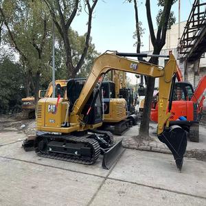 Mini-excavatrice 307E d'occasion, poids opérationnel de 7 tonnes, capacité de la benne de 0,3 m³, machine de construction durable et puissante - Product Image 3