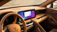 Radio Android Layar Sentuh 12.3 Inch GPS Navigasi Carplay OLED Portabel untuk Pemutar dengan DSP dan Mirror untuk Lexus