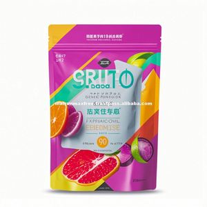 Sacs Mylar personnalisés imprimés, réutilisables, résistants à l'humidité, pour aliments pour animaux de compagnie et suppléments en poudre, sachets à fermeture éclair verticaux - Product Image 5