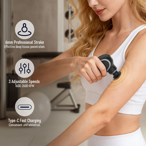 Neues Produkt Tragbarer Taschenformat-Massagegerät 6mm Professioneller Hub <span class=keywords><strong>Mini</strong></span>-Massagepistole <span class=keywords><strong>Mini</strong></span>-Taschenmassagegerät - Product Image 5