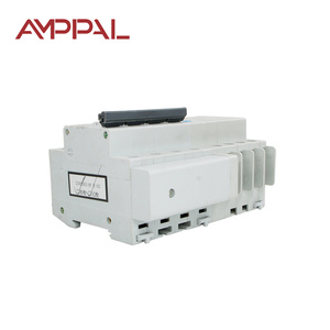 Disjoncteur miniature AMPPAL F360, courant résiduel, fuite à la terre, RCBO, 16A-50A, 2P, 4P, AC 400/415V, 50/60Hz, 3Ka, rupture, IP20 - Product Image 3