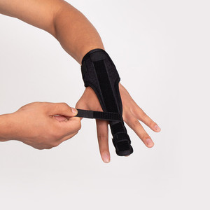 Atacado Dedo <span class=keywords><strong>Splint</strong></span> Mão Cheia E Pulso Brace Suporte Alisador De Bloqueio Ajustável - Product Image 4